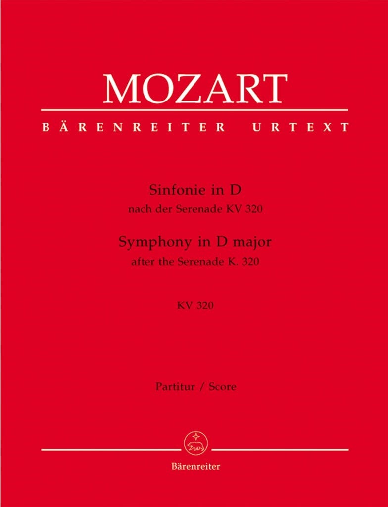 Symphony in D major based on the Serenade K.320
